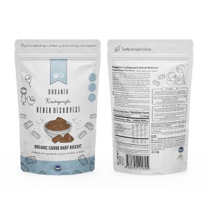OG Organik Keçiboynuzlu Bebek Bisküvisi 150 gr 6+ Ay