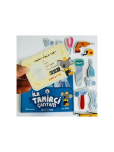 Bi Kutu Oyun Cırt Cırtlı Kitap - İlk Tamirci Çantam