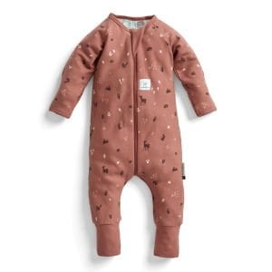 ErgoPouch Organik Pamuklu Patikli Pijama Tulumu 1.0 TOG Forest Friends | Bebek Uyku Tulumu