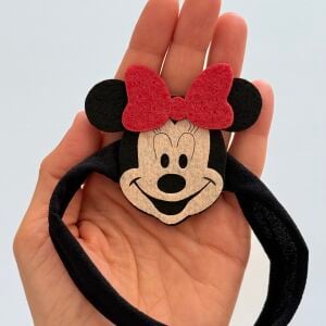 Minnie Figürlü Bebek Saç Bandı
