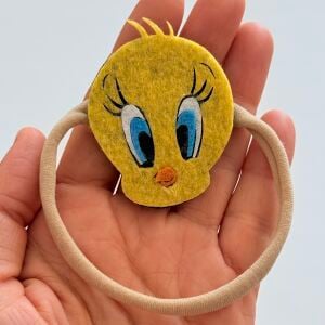 Tweety Figürlü Bebek Saç Bandı