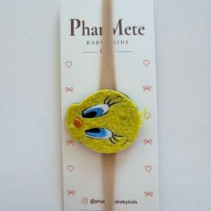Tweety Figürlü Bebek Saç Bandı