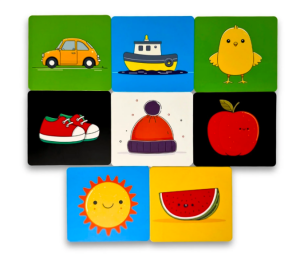 Bebeğim Öğreniyor 0-12 Ay - Tummy Time Kartları