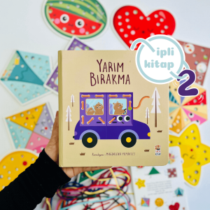 Yarım Bırakma İpli Kitap 2 - 10 İpli Figür ve Kitap
