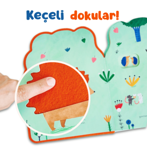 Gördüm Seni Davranışlarım- Keçeli Hareketli Kitap