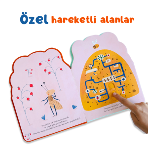 Gördüm Seni Davranışlarım- Keçeli Hareketli Kitap