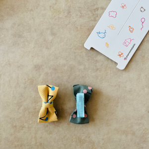 Sarı&Yeşil Mini Fiyonk Pens Toka