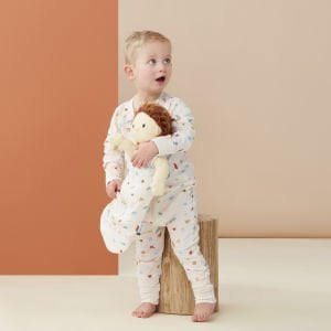 ErgoPouch Organik Pamuklu Patikli Pijama Tulumu 1.0 TOG Desert Bloom | Bebek Uyku Tulumu