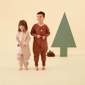 ErgoPouch Organik Pamuklu Patikli Pijama Tulumu 2.5 TOG Golden | Bebek Uyku Tulumu