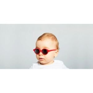 IZIPIZI Red Baby 0-9 Ay Kırmızı Bebek Güneş Gözlüğü UV400