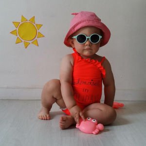 IZIPIZI Aqua Green Kids Plus 9-36 Ay Yeşil Bebek Güneş Gözlüğü UV400