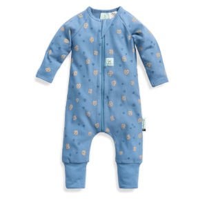 ErgoPouch Organik Pamuklu Patikli Pijama Tulumu 0.2 TOG Petite Pretzel | Bebek Uyku Tulumu