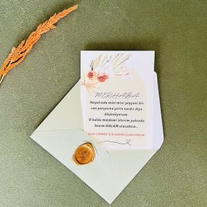Hala Oluyorsun Bebek Müjde Kartı – Can Parçası
