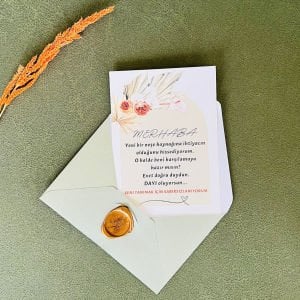 Dayı Oluyorsun Bebek Müjde Kartı – Neşe Kaynağı