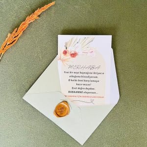 Babaanne Oluyorsun Bebek Müjde Kartı – Neşe Kaynağı
